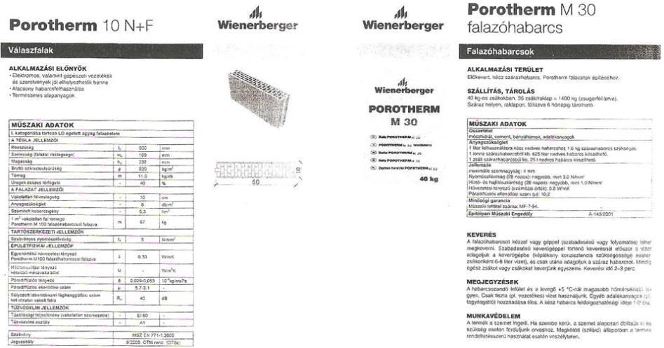 Csoportosításuk: Anyagnorma, vagy anyagszükségleti norma: egy szerkezet, szerkezeti elem egységnyi (m 2, m 3, db, fm) mennyiségének előállításához szükséges anyagmennyiségek anyag fajtánként