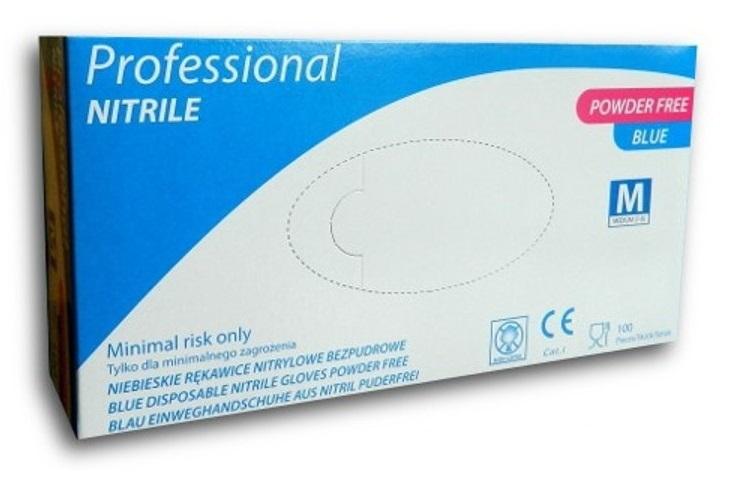 Professional Nitril egyszer használatos kesztyű Elérhető méretek/ Available sizes: S, M, L, XL