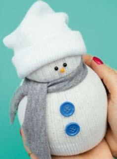 De tudtad, hogy hóembert nemcsak hóból, hanem zokniból is készíthetsz?