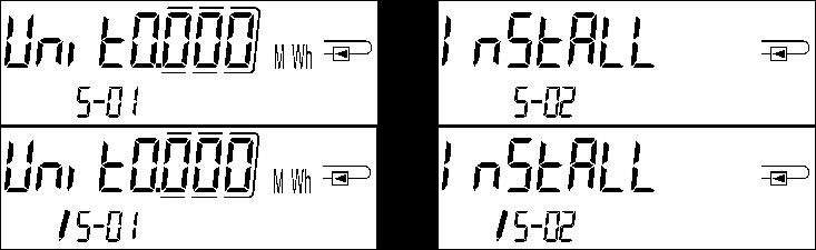 5) Maximális hőmérséklet különbség váltakozik a dátummal és az idővel 5. Funkciókör / Paraméterezési menü: 1) Paraméterezés energia mértékegység 2) Paraméterezés beszerelési pont 8.