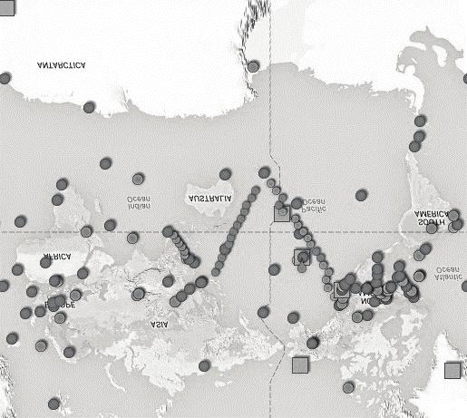 Gács I.: Légköri széndioxid: mennyi az annyi? évi menetét mutatja kinagyítva. A 6-8 ppm-nyi ingadozást döntően az északi félteke mérsékelt égövi növényzetének életritmusa hozza létre.