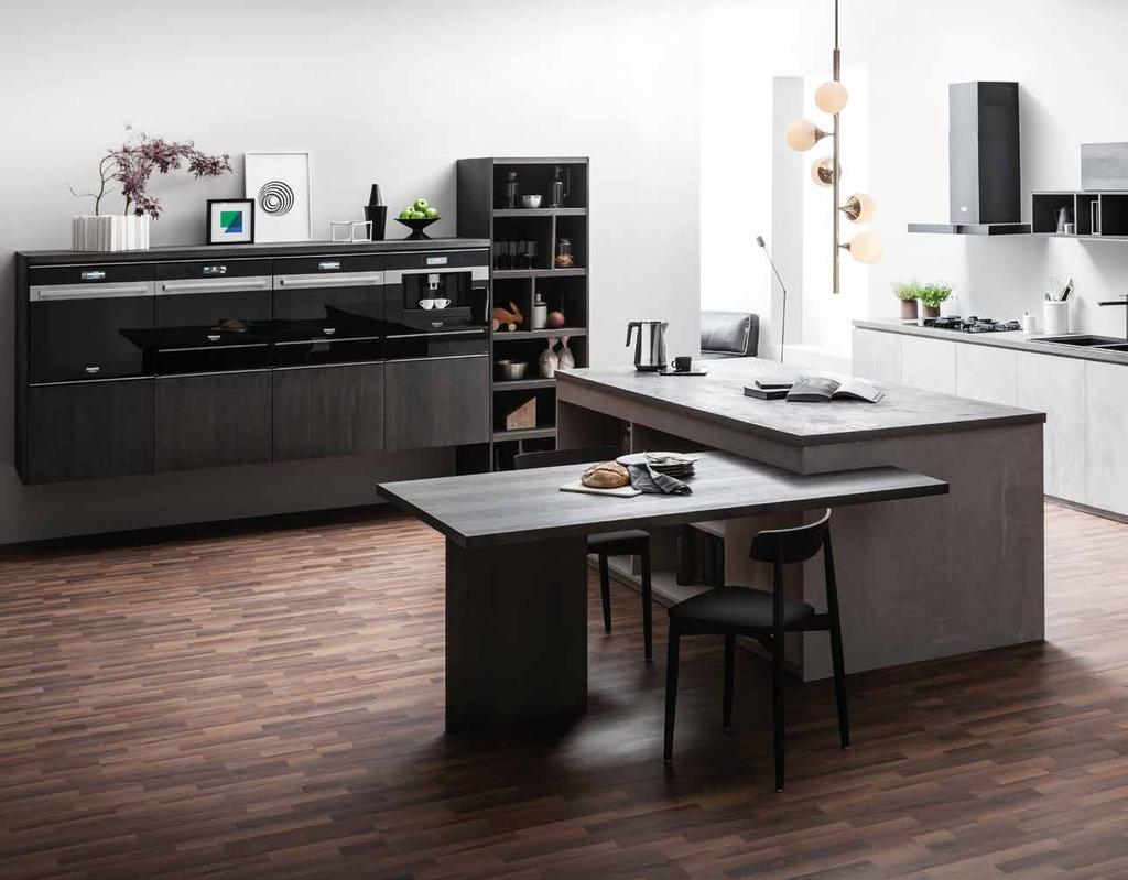 "CLASS 9" DESIGN VONAL ÜVEG ÉS ACÉL KOMBIMÁCIÓJA A HARMONIKUS ELEGANCIÁÉRT Egy teljes design vonal olyan magas minőségű anyagok társításával, mint az acél és az üveg, az esztétikusan modern