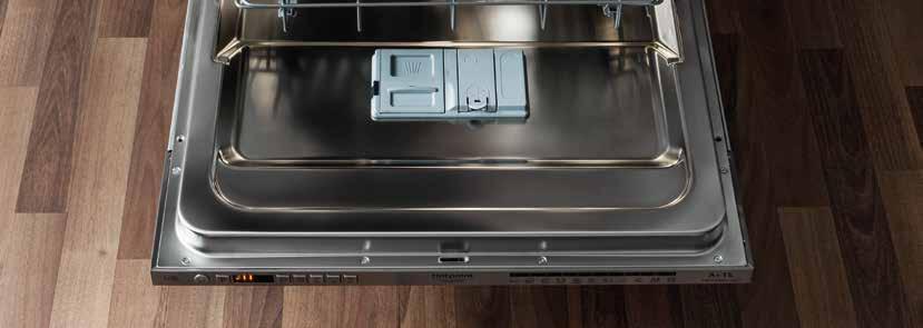 AKTÍV OXIGÉN KELLEMETLEN SZAGOK TERMÉSZETES SEMLEGESÍTÉSE A Hotpoint innováció lehetővé teszi, hogy a mosogatógépet már ma bepakolja és a mosogatást csak másnap indítsa el, de ne kelljen aggódnia a