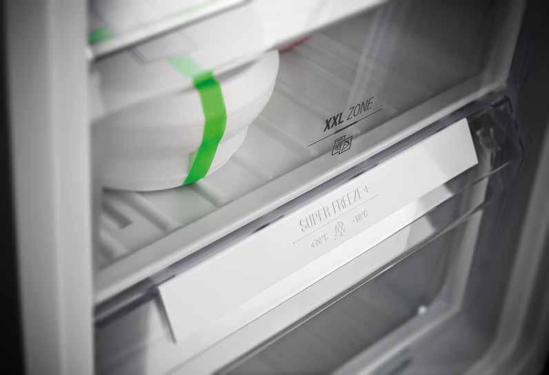 mélyhűtőtér tervezési hőmérséklete: -18 C Hőmérséklet-emelkedési idő áramkimaradás esetén (óra): 17 Fagyasztókapacitás (kg/24 óra): 10 Klímaosztály: SN-N-ST-T Zajkibocsátás: 38 db(a) Külső LED