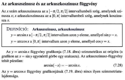 arkuszfüggvények: