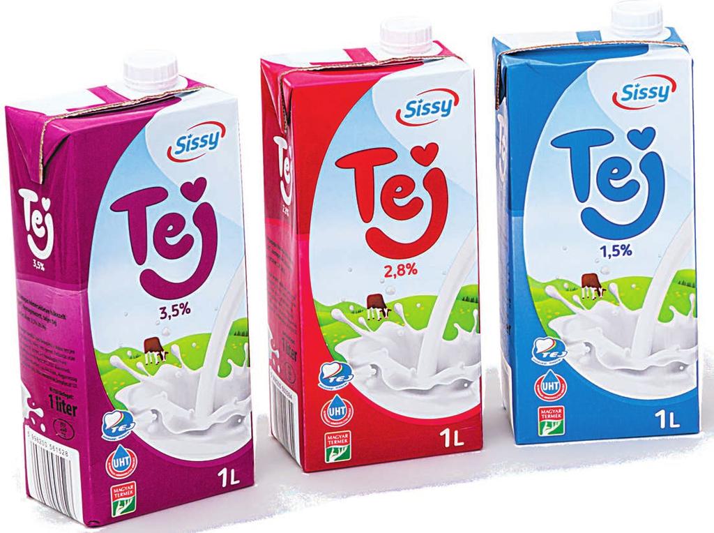 Sissy UHT tej 3,5% zsírtartalom
