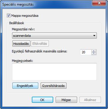 Küldés > Dokumentum előkészítése PC-re való elküldéshez Konfigurálja az