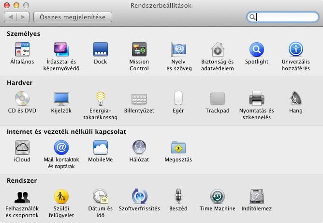 USB-kapcsolat esetén a rendszer automatikusan felismeri és