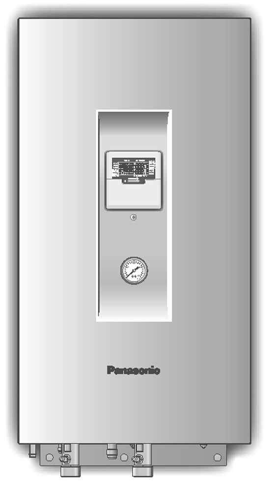 Panasonic Kezelési útmutató LEVEGÔ VÍZ HÔSZIVATTYÚ Típusjelek Beltéri egység WH-SDC03E3E5 WH-SDC05E3E5 Kültéri egység WH-UD03EE5 WH-UD05EE5 Mielôtt a készüléket üzembe