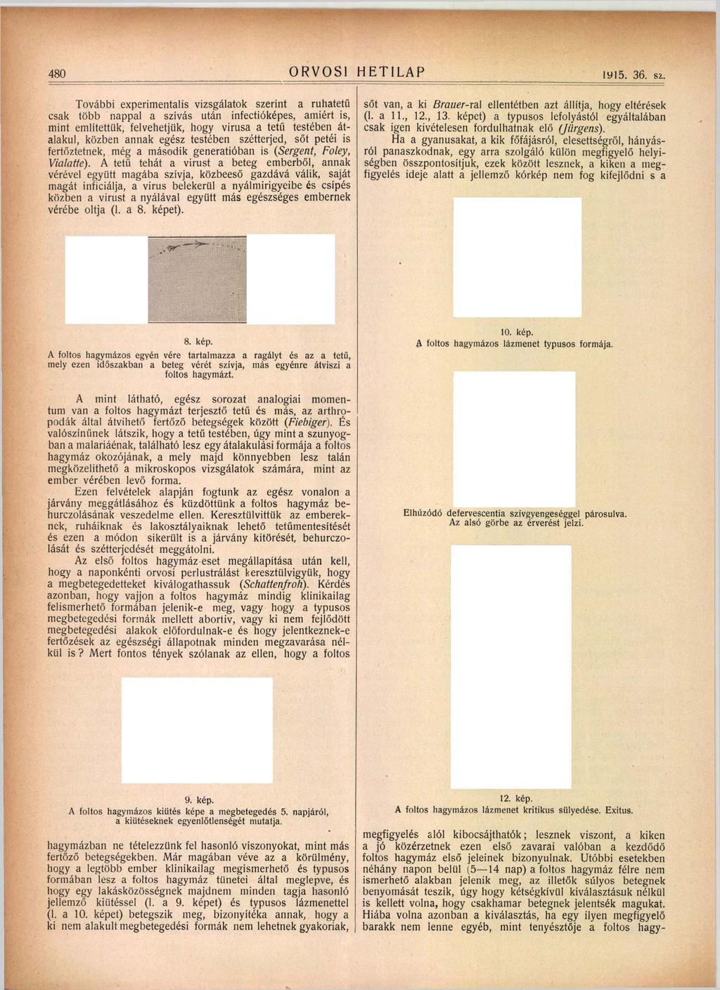 ORVOSI HETILAP 480 1915. 36. sz.