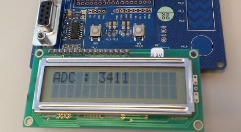 Csak 7 portlábat igényel egy I/O porton (4 bites üzemmód) A PSoC Creator