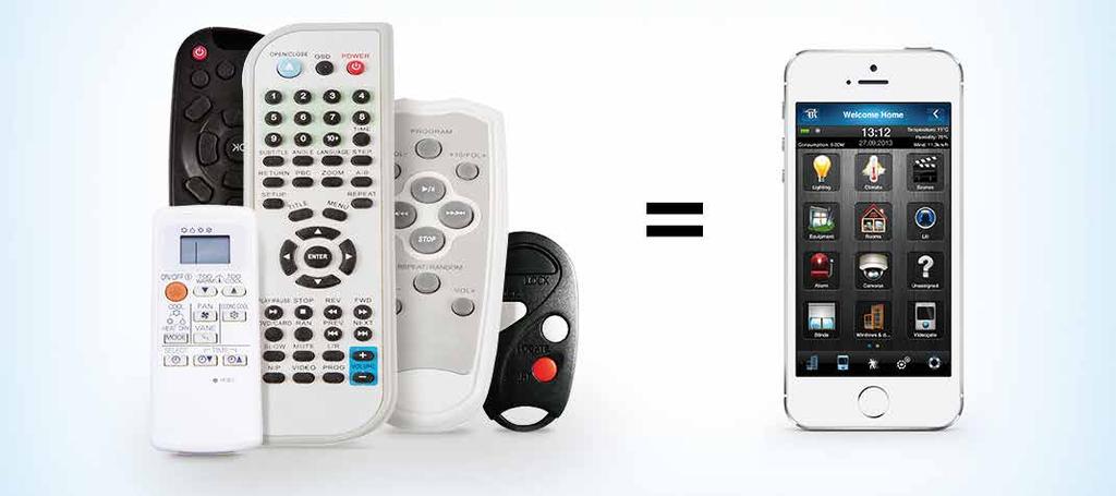 Ha mar túl sok a taviranyíto Nem unja még, hogy tele a dohányzóasztal távirányítóval (TV, DVD, médialejátszó, Hi-Fi, projektor, vetítővászon, klíma, esetleg redőny) és néha azon gondolkozik, hogy