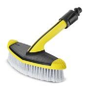 A tartozék így bármikor kéznél van, és a mosókefék sörtéje a deformálódástól védve van. Kefék és szivacsok WB 150 power brush 22 2.