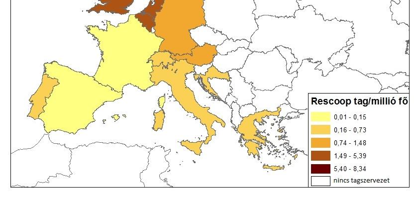 2500 megújuló energia szövetkezet 16 európai országban https://rescoop.