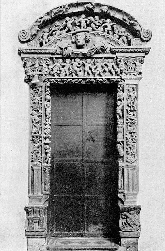 SEKRESTYE-AJTÓ, 1528 Dominus Joanes Clyn A bécsi egyetemen tanult módos polgárfiú plébános