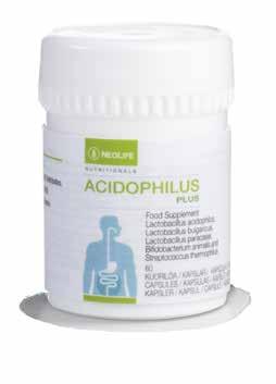 probiotikum: Lactobacillus acidophilus, Lactobacillus bulgaricus, Lactobacillus paracasei, Bifidobacterium animalis és Streptococcus thermophilus Egy különleges védőrendszer, gel-guard biztosítja,