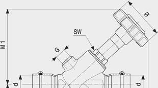 Sanpress Inox G1 G1 NEMESACéL ELZÁRÓSZELEPEK EasytopInoxferdeülésűszelep modellszám2337 Cikksz.