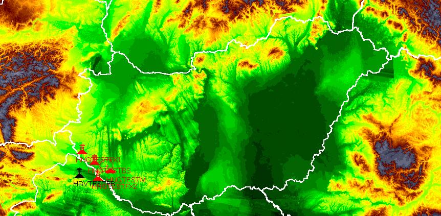 Egy gyakorlati példa Egy gyakorlati példa magyar hálózat nemzetközi