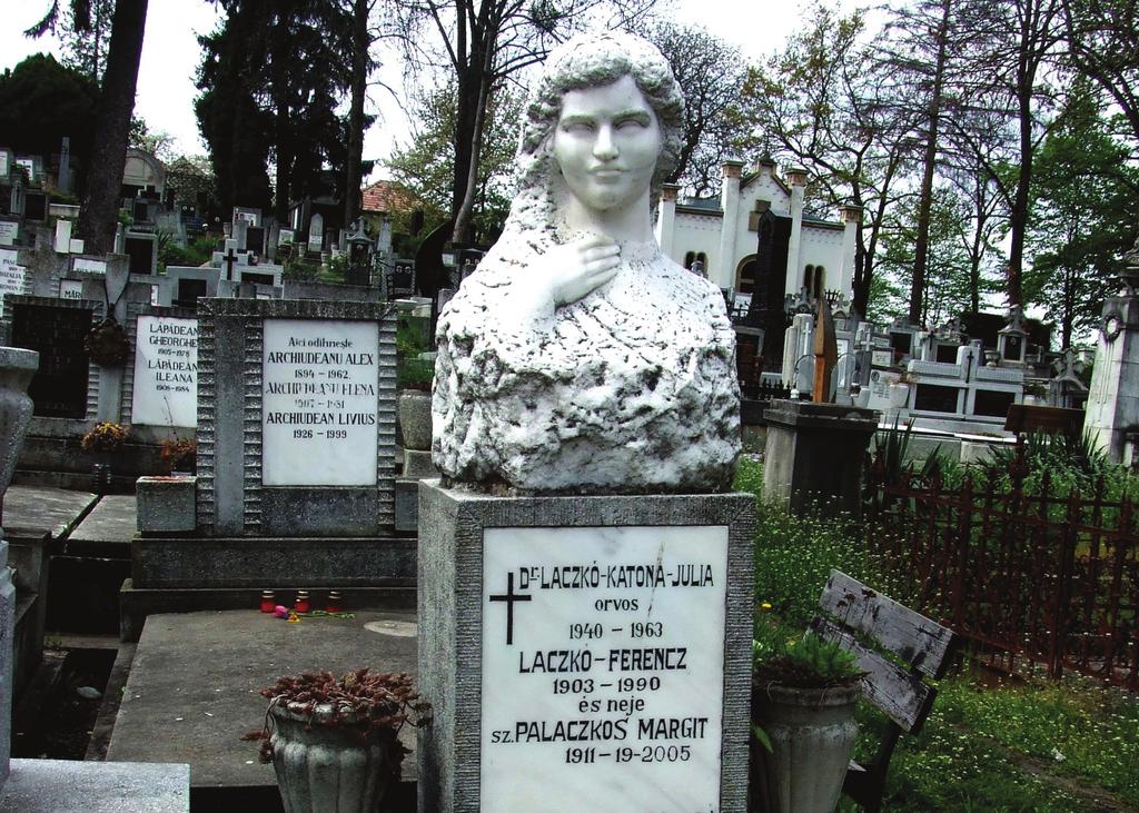 B parcellában nyugvó édesapja, Mester Gábor (1894 1971) kórházigazgató sírjába temették [13]. A III. B parcella betonsírján olvasható Vásárhelyi Géza (1939 1988) neve.