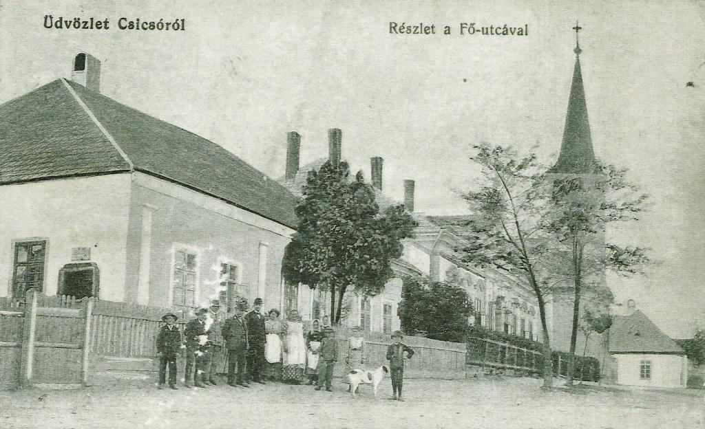 Felső utca (vagy Közép utca): a