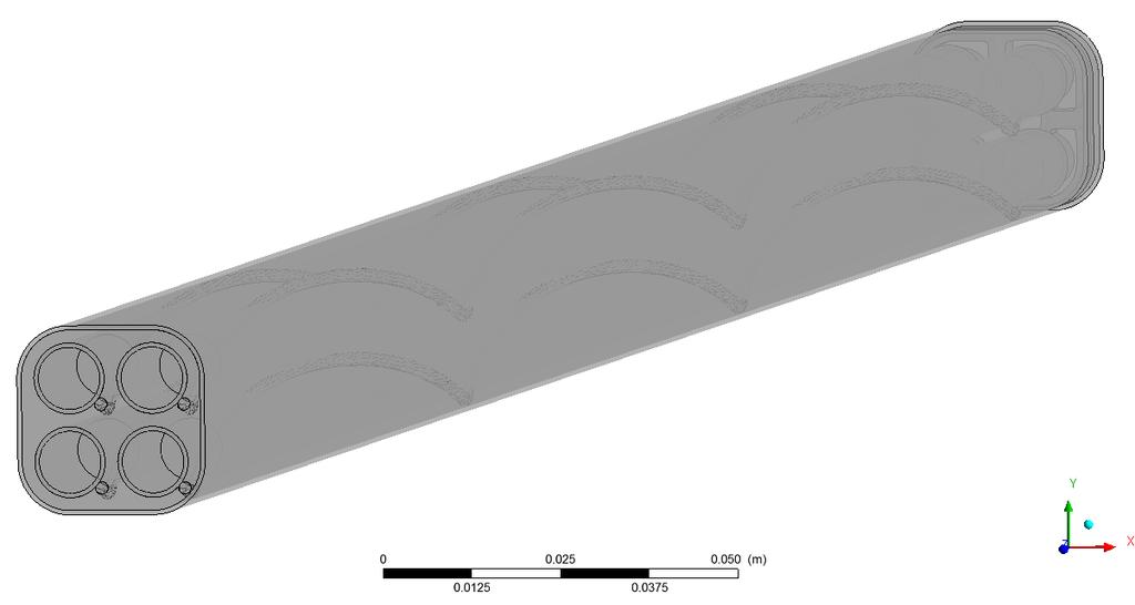 2.3.4. A CFX MODELL ELKÉSZÍTÉSE A hálók elkészítése után a CFD modellt kellett összeállítani. Ehhez az ANSYS CFX- Pre 14.5 programot használtuk. Első lépésként be kellett olvasni a hálókat (lásd 2-21.