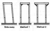 méretek, geometria, - a merevítés módszere, - a fa fajtájának