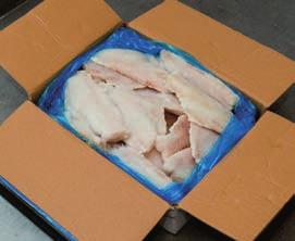 25 db/karton 5 / 3,5 /karton 133500 Bőrős fogas filé 300-500 g (20% glazing) 10 3623,- 3803,63 2703 AB. Pangasius filé 255-265 g (20% glazing) 5 900,- 944,74 2675 AB.