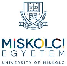 MISKOLCI EGYETEM Műszaki Földtudományi Kar Kőolaj és Földgáz Intézet UNIVERSITY OF MISKOLC Faculty