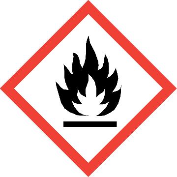 Címkézés 1272/2008/EK szerint: Figyelmeztető mondatok: H225 - Fokozottan tűzveszélyes folyadék és gőz.