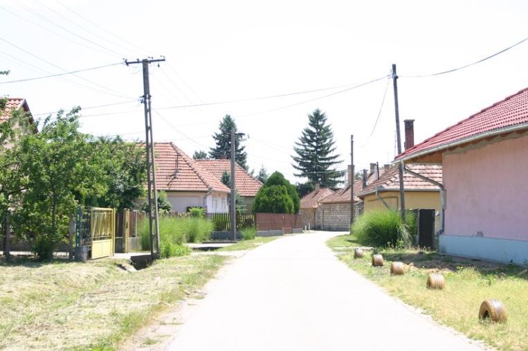 Az oldalsó és hátsó kerítések rejtettebbek, mégis érdemes átgondolni anyagukat, zártságukat. A közterületeire jellemző hogy járda kevés helyen van kialakítva.