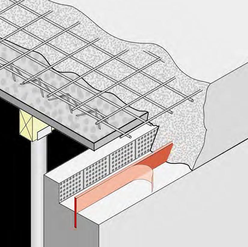 munkahézag kialakításának általános szabálya, hogy a betonszerkezetre ható erővel merőlegesen kell kialakítani.