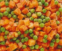 korong, karfiol, brokkoli, zöldborsó, morzsolt kukorica, zöldh.