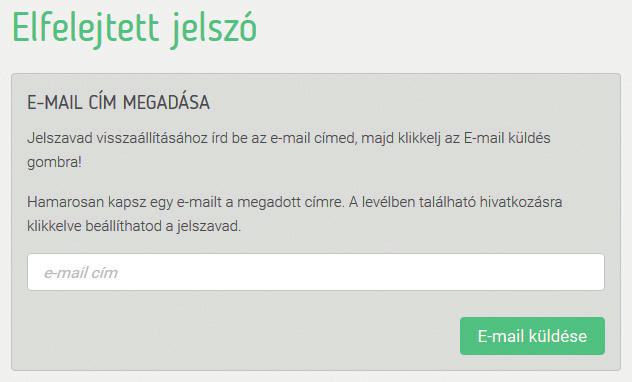 7. A regisztrációs adatok definiálását követően kap egy megerősítő e-mail-t a beírt e-mail címre. Kattintson a levélben található linkre, ezzel a regisztráció megerősítésre kerül.