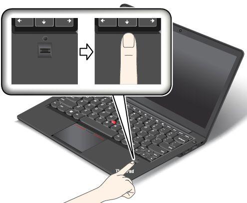 2. Tegye a következők valamelyikét: Ha a számítógépen Windows 7 operációs rendszer van telepítve, akkor a Lenovo Fingerprint Software elindításához lásd: Lenovo-programok elérése Windows 7 operációs