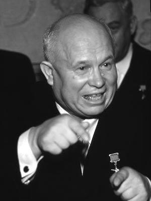 Hruscsov szovjet pártfőtitkár Rákosit 1956.