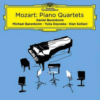 Deutsche Grammophon Universal DG 483 5255 Erato/Warner Magneoton 0190295634179 Mozart: Zongoranégyesek Daniel Barenboim, Michael Barenboim, Yulia Deyneka, Kian Soltani Vissza a Paradicsomba hirdeti a