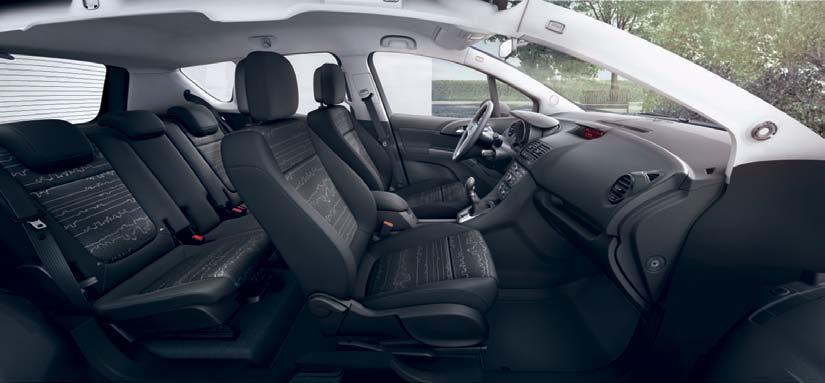 Válasszon színt. Nézze meg, hogy néz ki Merivája kívül-belül az online konfigurátor segítségével: www.opel.