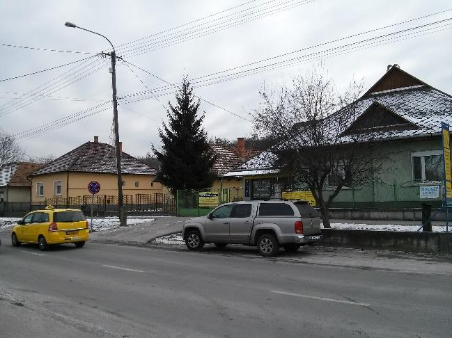 módosításával érintett terület telkei a