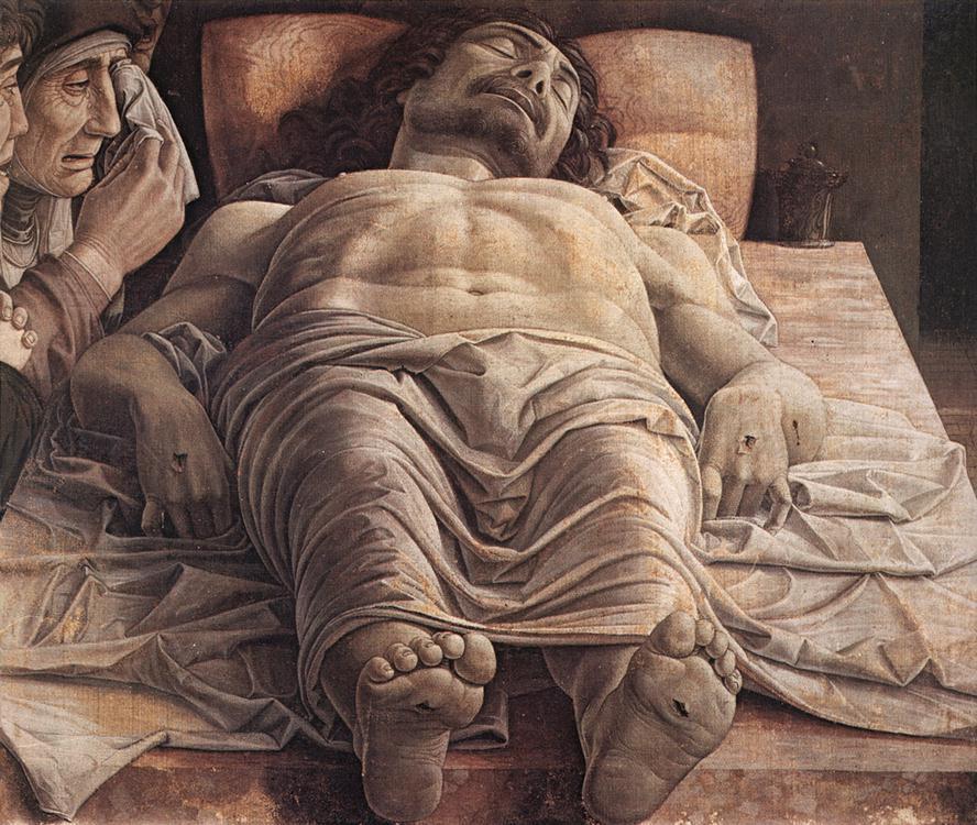 1480?, Milánó Brera vászon, tempera 81x68cm Szokatlan kompozíció bravúros természethűség,