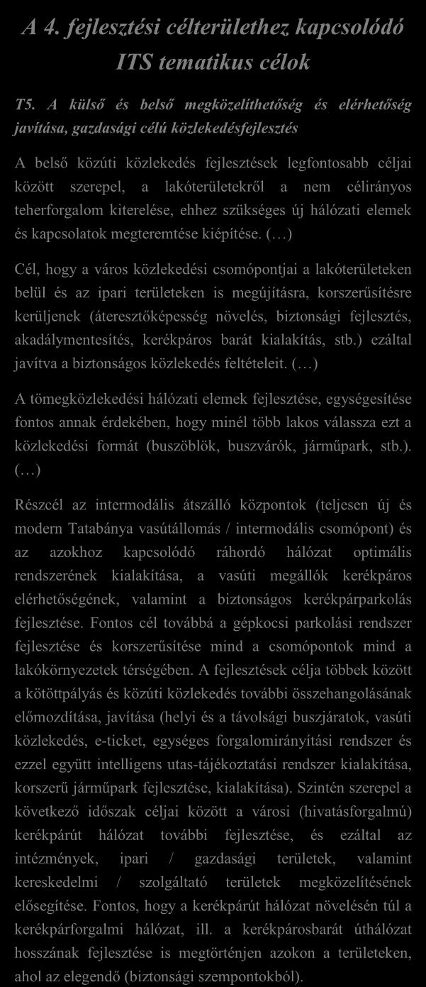 Közlekedésfejlesztés (4.