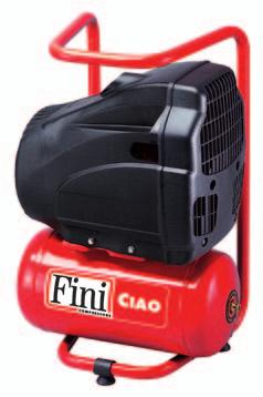 The ideal product for hobbyists who need to move with the compressor. Thanks to the minimum noise level it can be used also indoors.