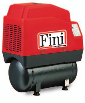 They are commanded by electromechanical pressure switch, an accessory unit with manometer and a universal quick coupler. The electric motor features overload protection.