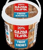 Gazda Túró (Mizo) 18% 250 g Új Gazda Túró (Mizo)