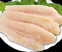 g 1 kg 10x1 kg 5% Pisztráng, 10-20%glazúr, 200-300 g Cápaharcsafilé fehér, 5% glazúr