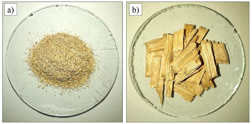 rántott sertésszelet) 60 mm átmérőjű óraüvegen és a pirolízis kísérletekhez előkészített modellkeverék
