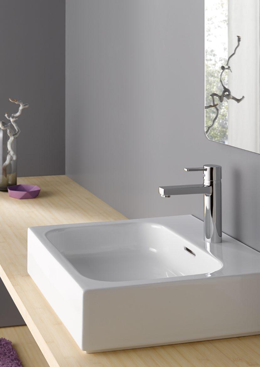 KLUDI PLUS mosdó 49W0543 MOSDÓ kristálytükör 49SP343 mosdó méret: 142 x 500 x 500 mm