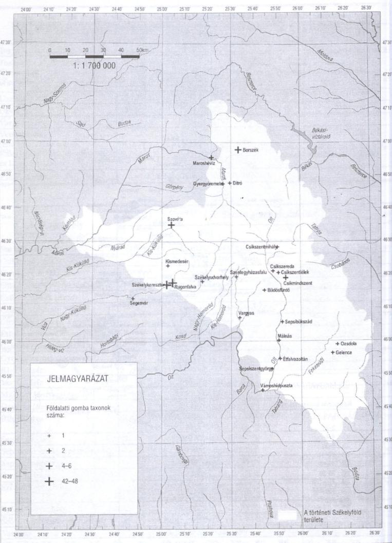 48 2. térkép A Székelyföldön a 20.