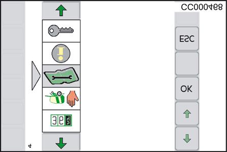 Pos: 0.9 /BA/Info-Center/CCI-ISOBUS-Terminal/CCI-Rundballenpressen/Hauptmenüs/Hauptmenü 4 Service/Hauptmenü 4 Service Fortima @ 80\mod_35388748_9.docx @ 703634 @ 3333 @ Pos: 0.