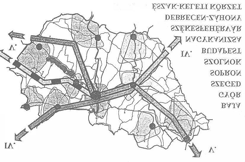 10 MTA VILÁGGAZDASÁGI KUTATÓ INTÉZET lózaton már jelenleg is megvalósítható a Balaton térségének a mentesítése az átmenő teherforgalomtól. Forrás: A No.V. (Velence Trieszt Budapest Lvov) vasúti közlekedési folyosó.