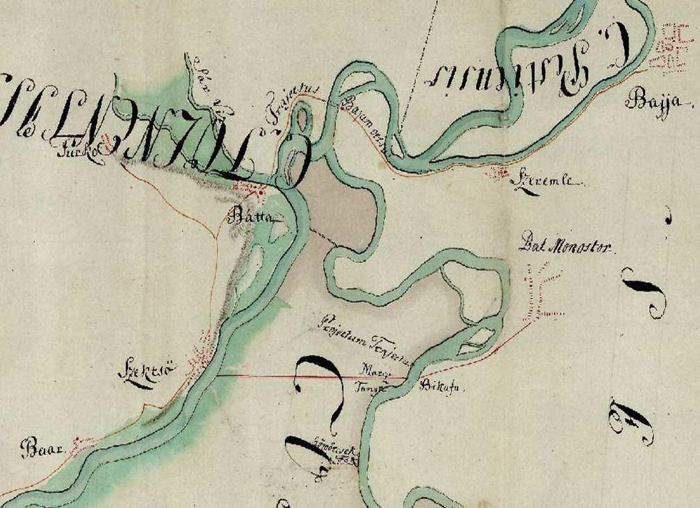 Baracskai-Dunán. A 18.